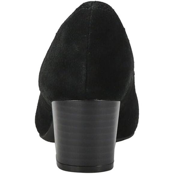 NWT Clarks Collection Women's Ellanie Hope Pump, Black Suede, 8.5 M US - Picture 1 of 5